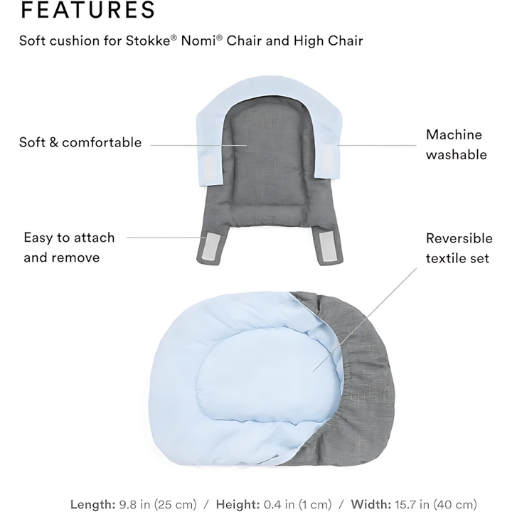 Stokke Nomi Cushion - Grey