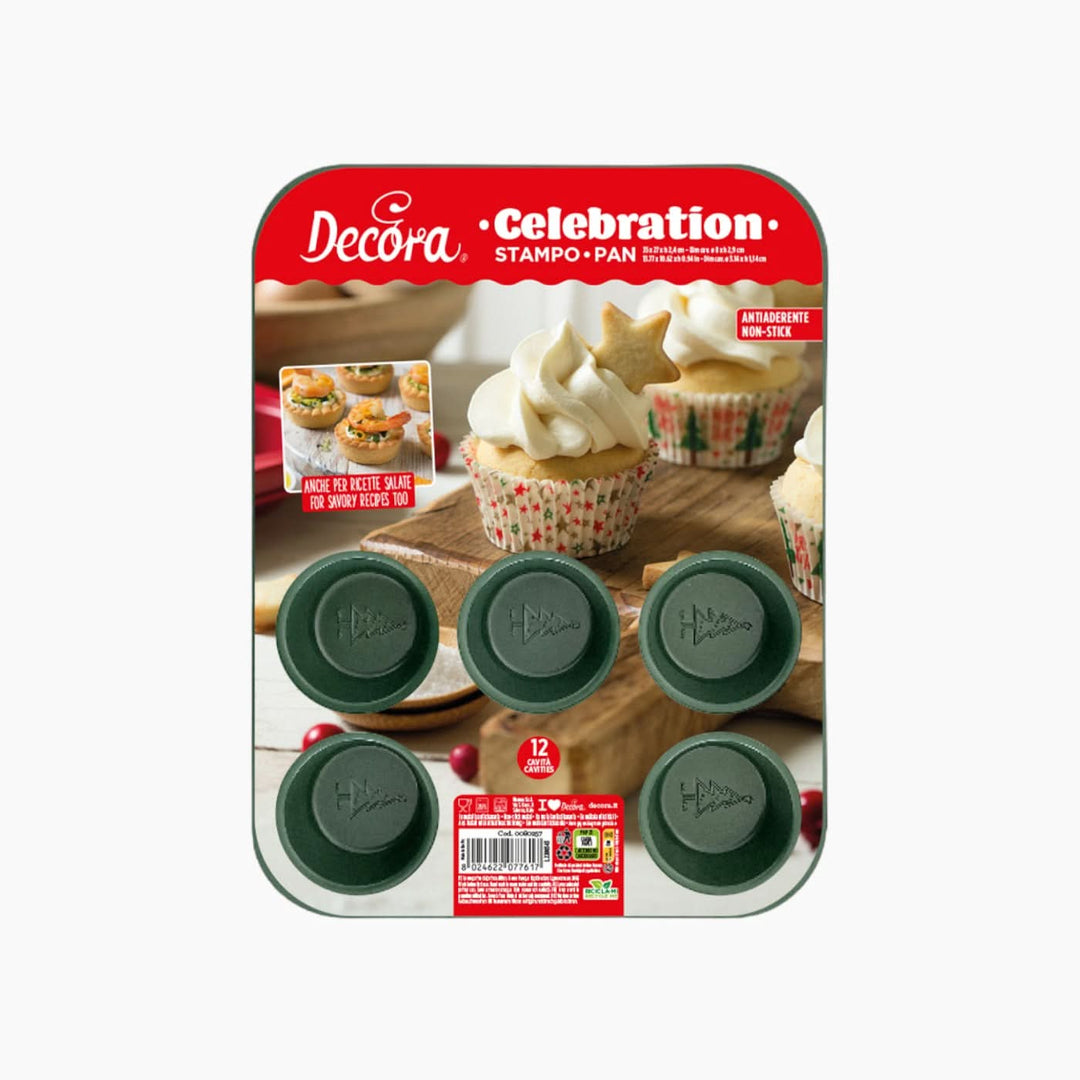 Decora Nonstick Muffin Pan 12 Cavity