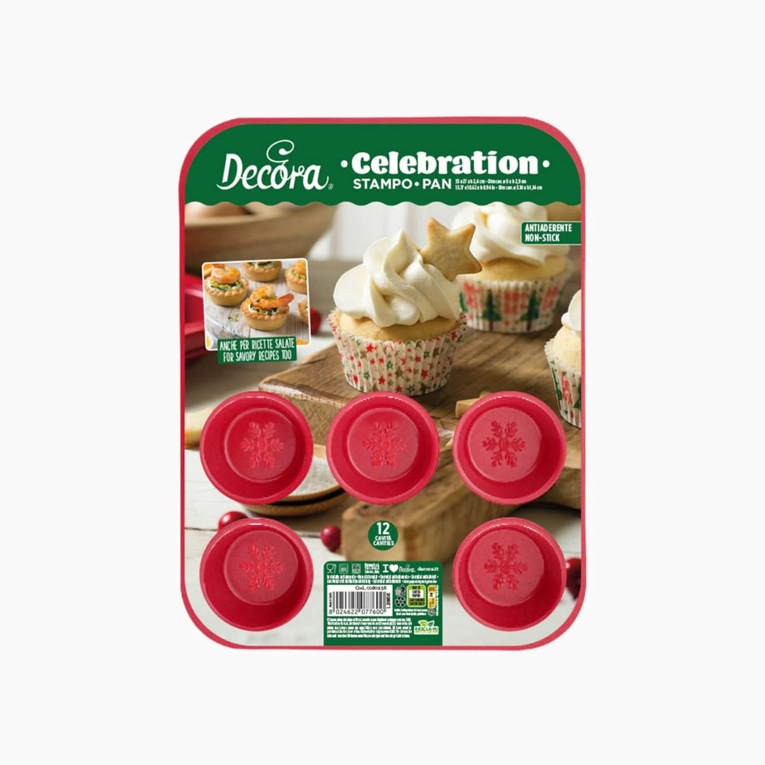 Decora Nonstick Muffin Pan 12 Cavity
