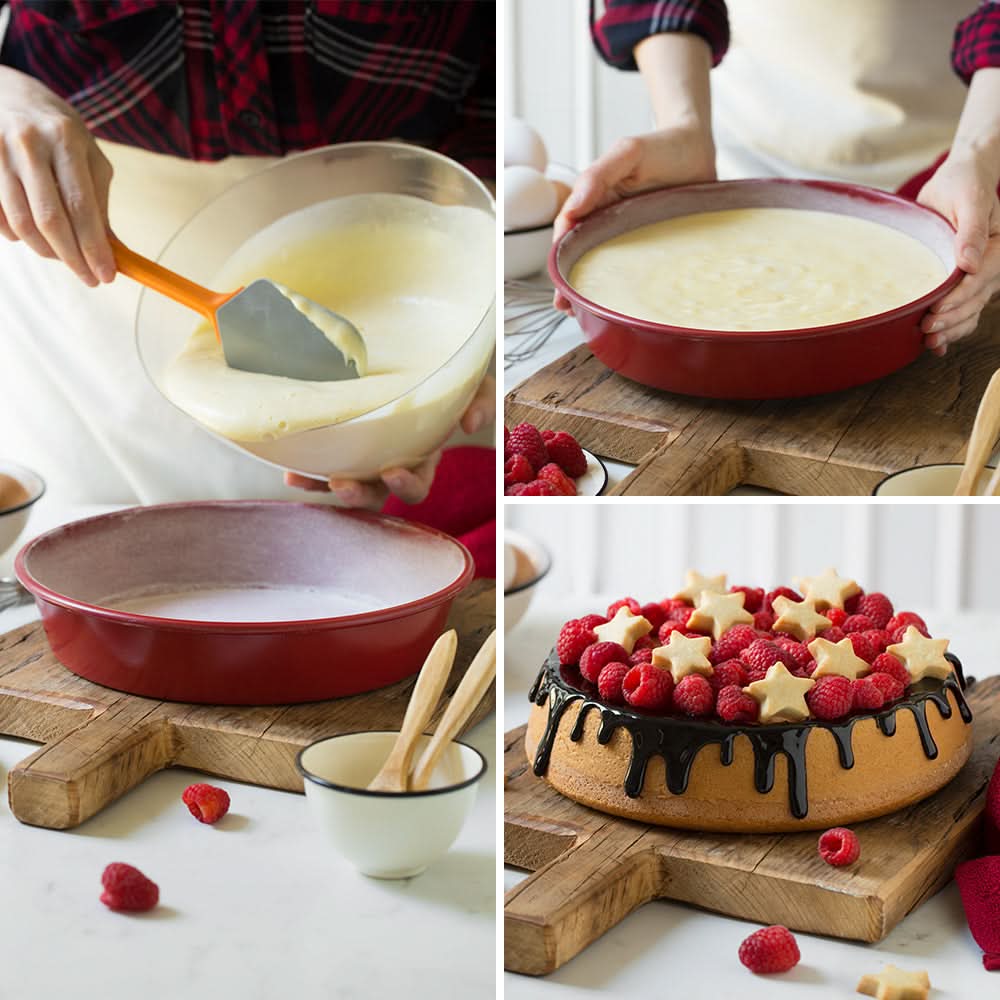 Decora Celebration Series Nonstick Square Pan