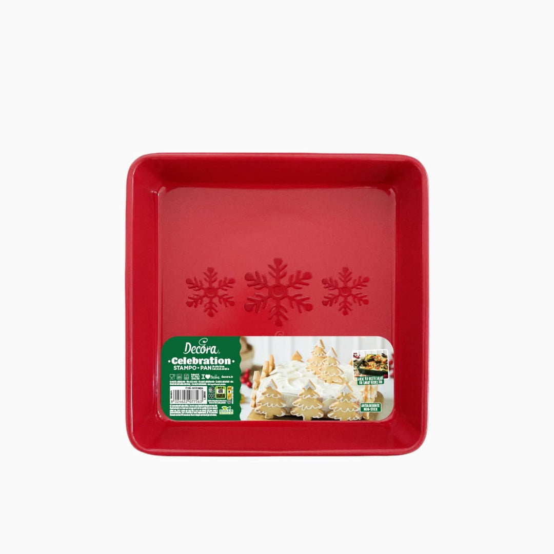 Decora Celebration Series Nonstick Square Pan