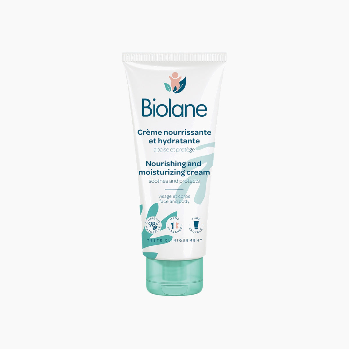 Biolane nourishing and moisturizing cream with shea butter and glycerin