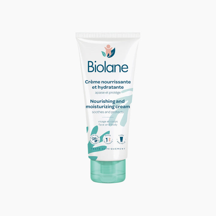 Biolane nourishing and moisturizing cream with shea butter and glycerin