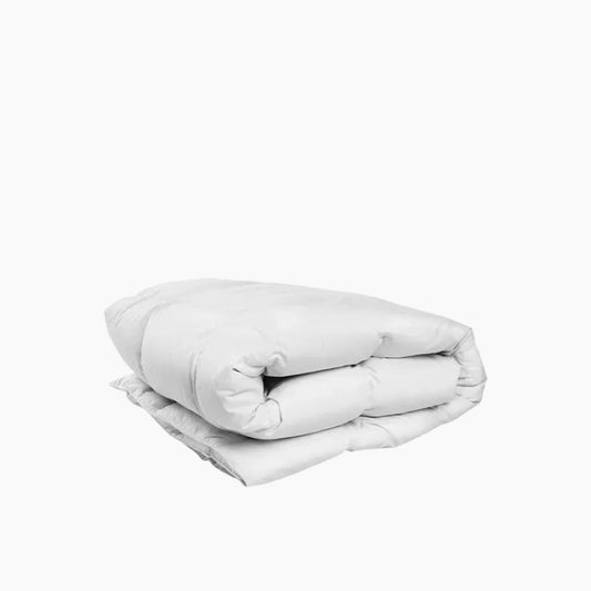 Nova Home Down Alternative Comforter Cover 100% Cotton, 233 Thread Count White