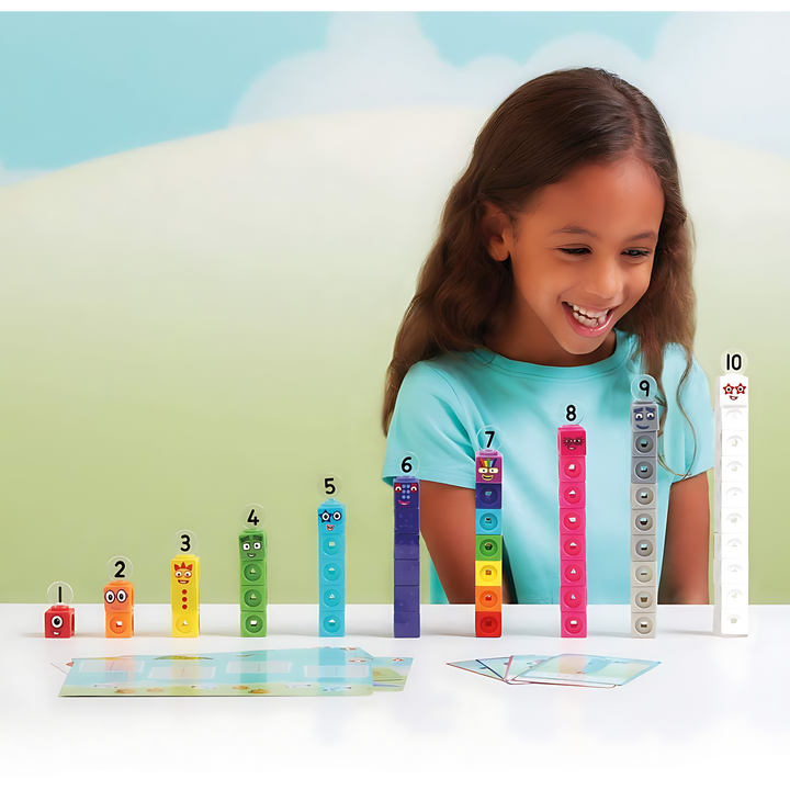 Numberblocks 1-10 Mathlink Cubes Activity Set
