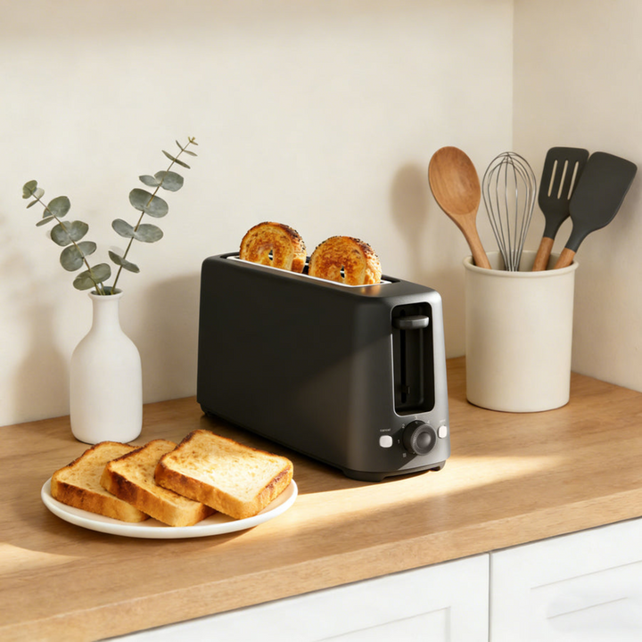 Nutricook Essentials Slim 2-Slice Toaster