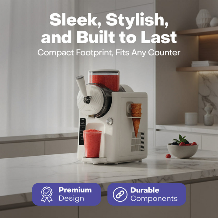 Nutricook Frost - Ice Cream Maker, Slushie, Sorbet &amp; Milkshake
