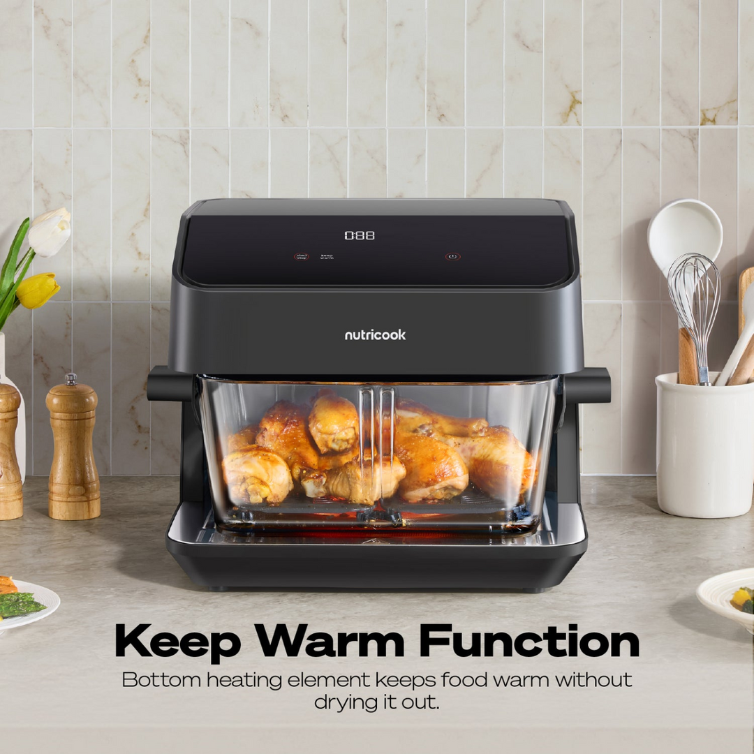 Nutricook Healthi Flex Glass Air Fryer 7.6l