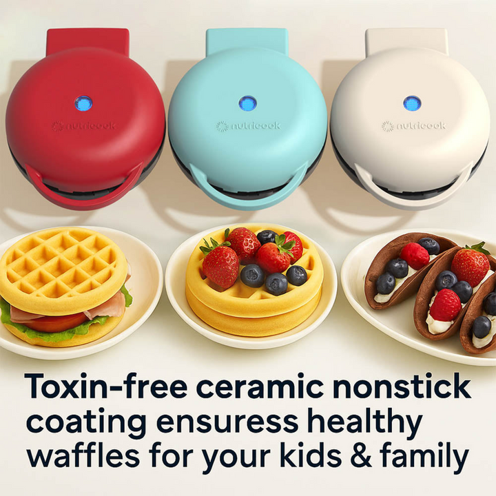 Nutricook Mini Waffle Maker