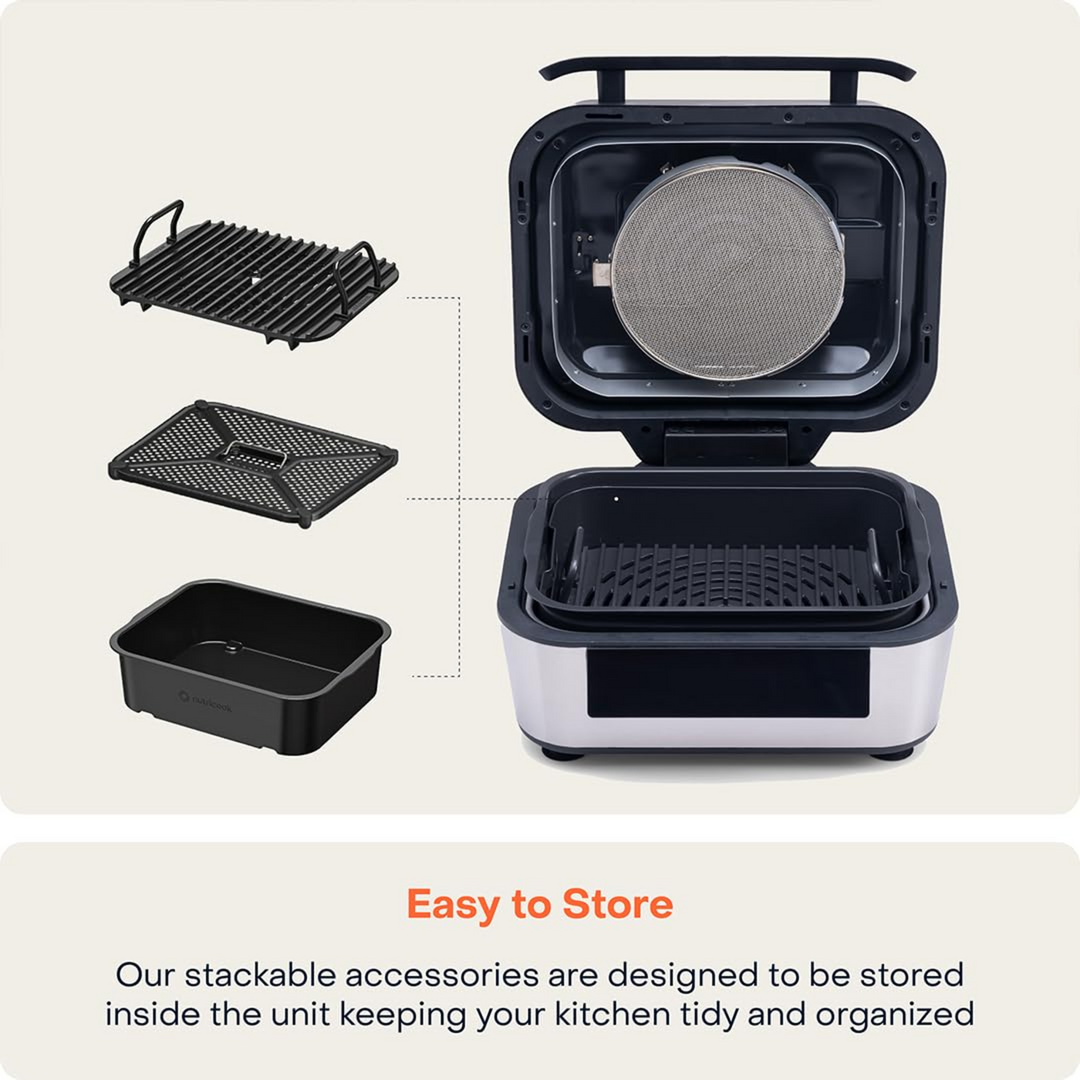 Nutricook Smart Indoor Grill &amp; Air Fryer