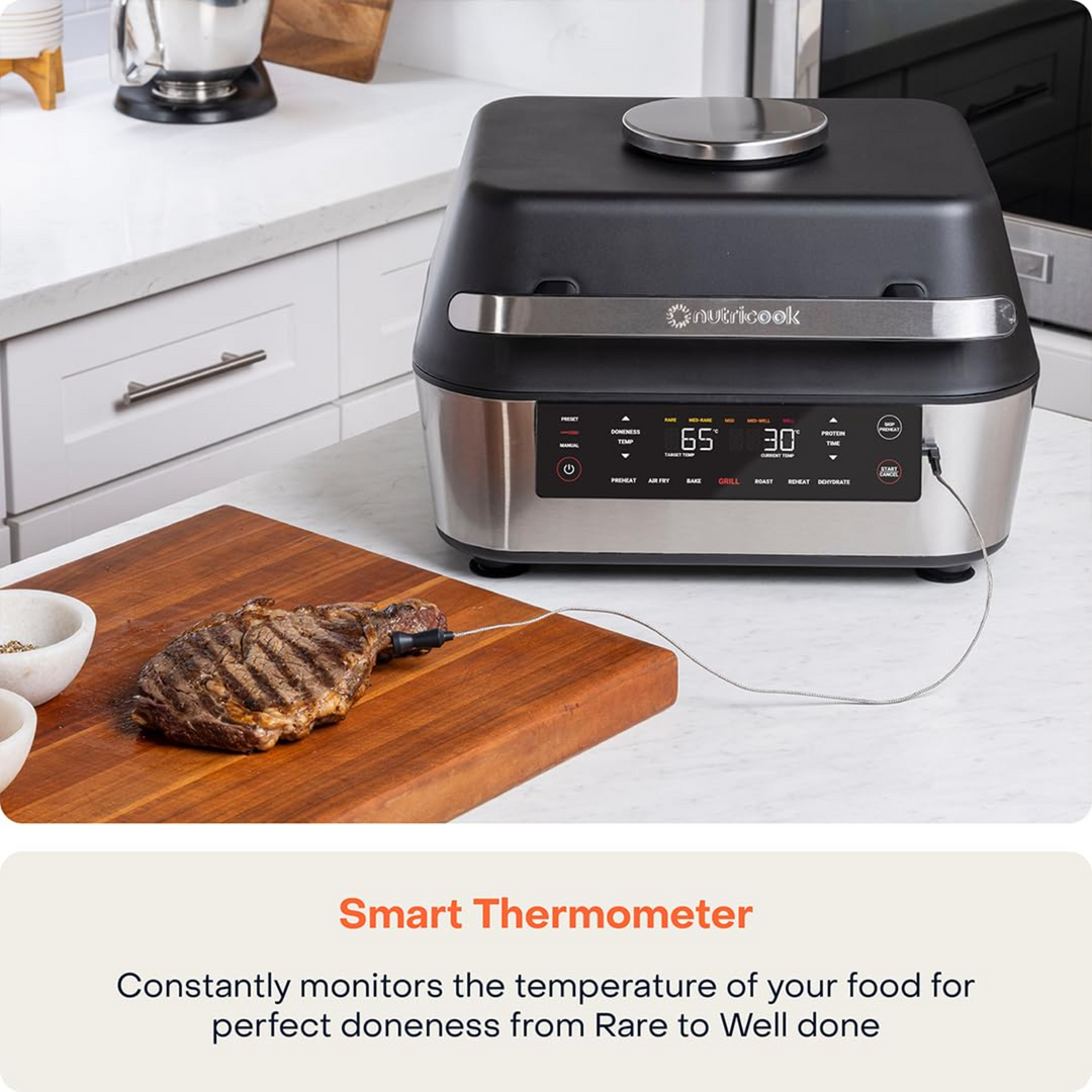 Nutricook Smart Indoor Grill &amp; Air Fryer