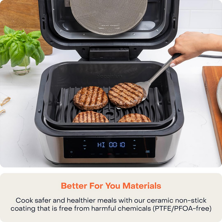 Nutricook Smart Indoor Grill &amp; Air Fryer