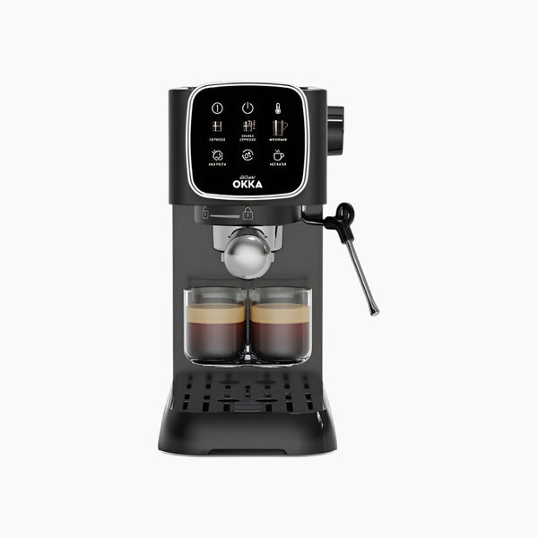 Okka Solo Semi-Automatic Espresso Machine – OK0034-05, Silver