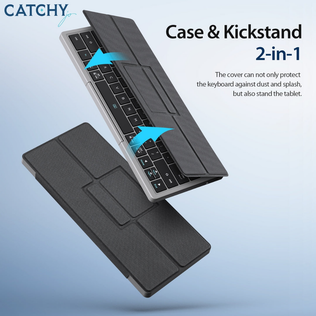 OK Series Universal Bluetooth Keyboard With Cover &amp; Stand