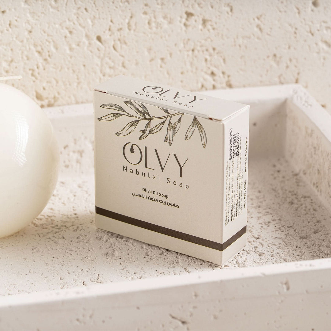 OLVY Nabulsi Soap Olive Oil Bar Soap