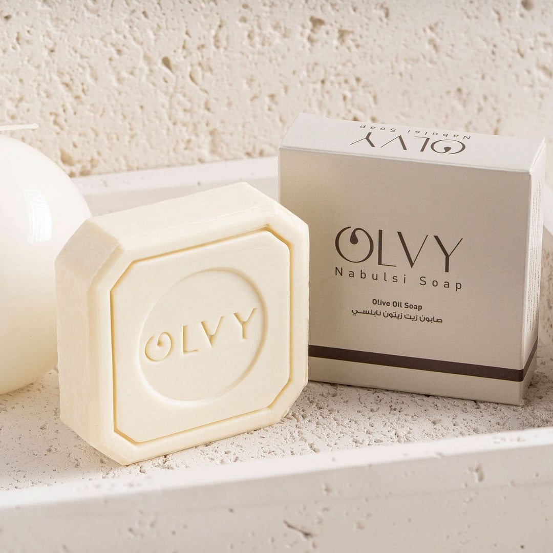 OLVY Nabulsi Soap Olive Oil Bar Soap