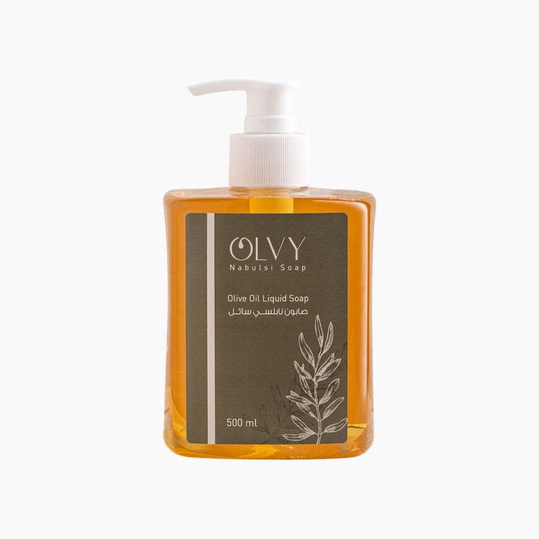 OLVY Nabulsi Soap Olive Oil Liquid Soap