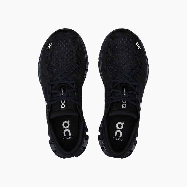 On Cloud X 4 Shoes - Black/Eclipse