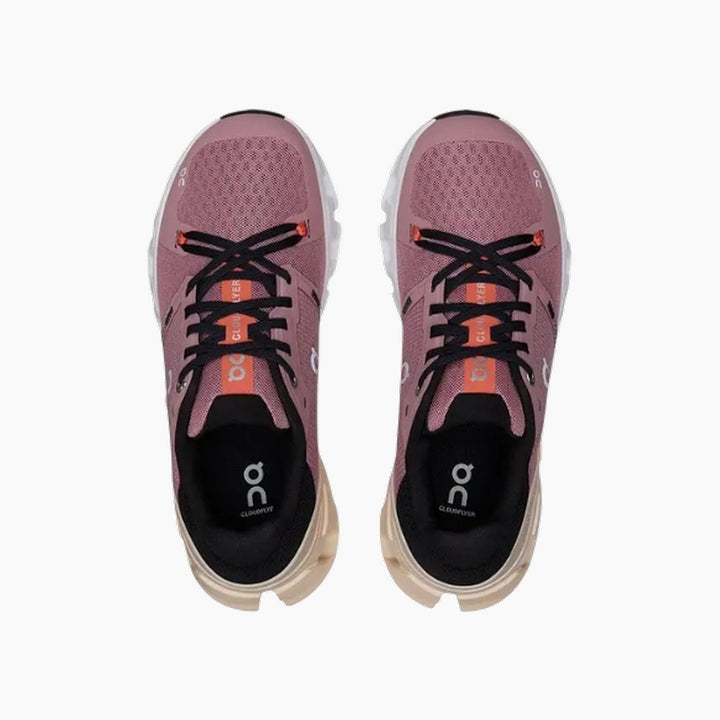 On Cloudflyer 4 Women Shoes - Dustrose/Sand