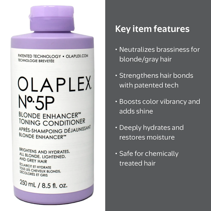 Olaplex N°.4P &amp; N°.5P Blonde Enhancer Toning Duo Silver Shampoo &amp; Conditioner