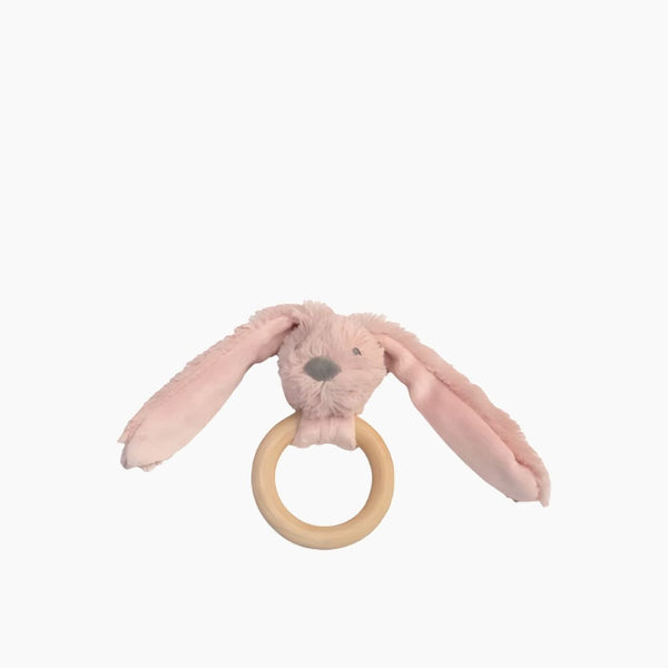 Happy Horse Rabbit Richie Wooden Teething Ring