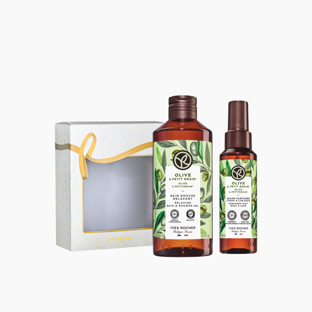 Yves Rocher Olive &amp; Petitgrain Body Set