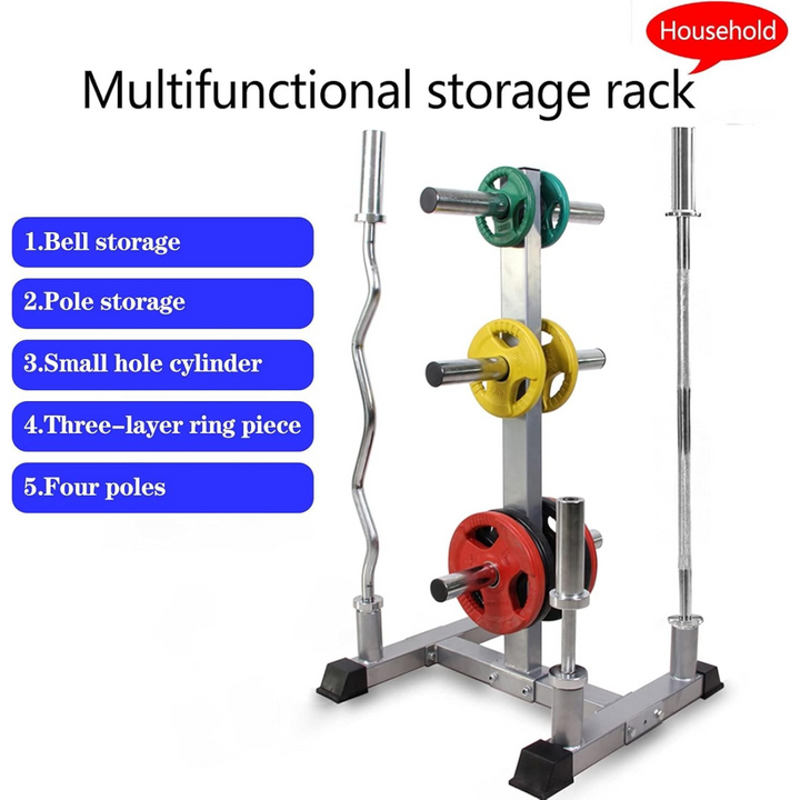 Olympic Weight Tree &amp; Barbell Rack