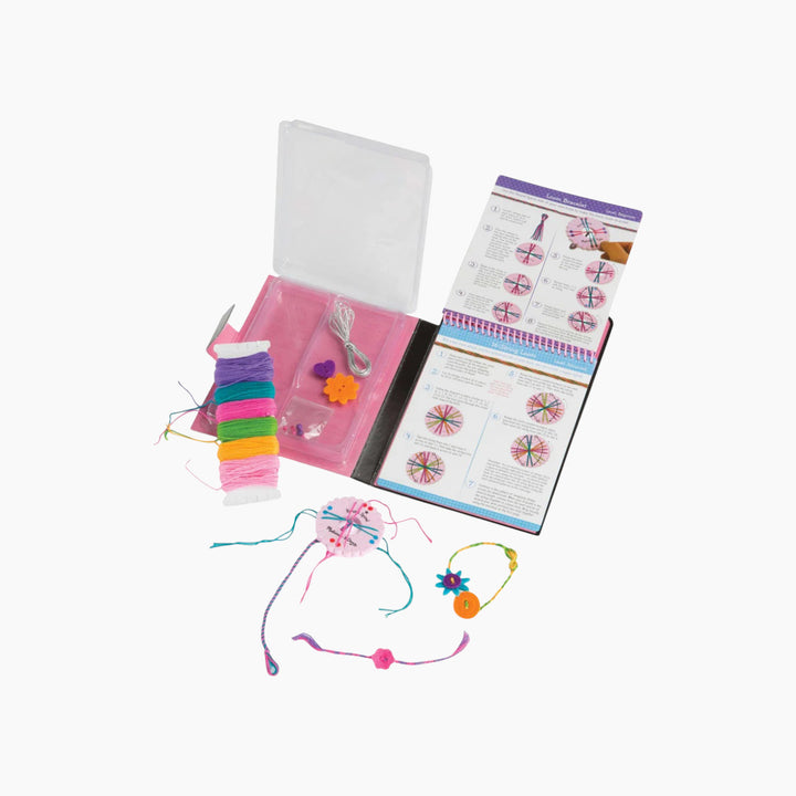 Melissa &amp; Doug Felt Friends craft kit with assorted felt shapes and embroidery materials.