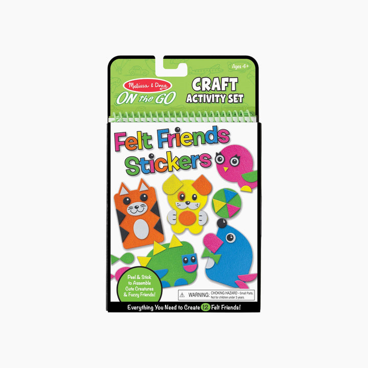 Melissa &amp; Doug Origami Animals Felt Friends Craft Kit