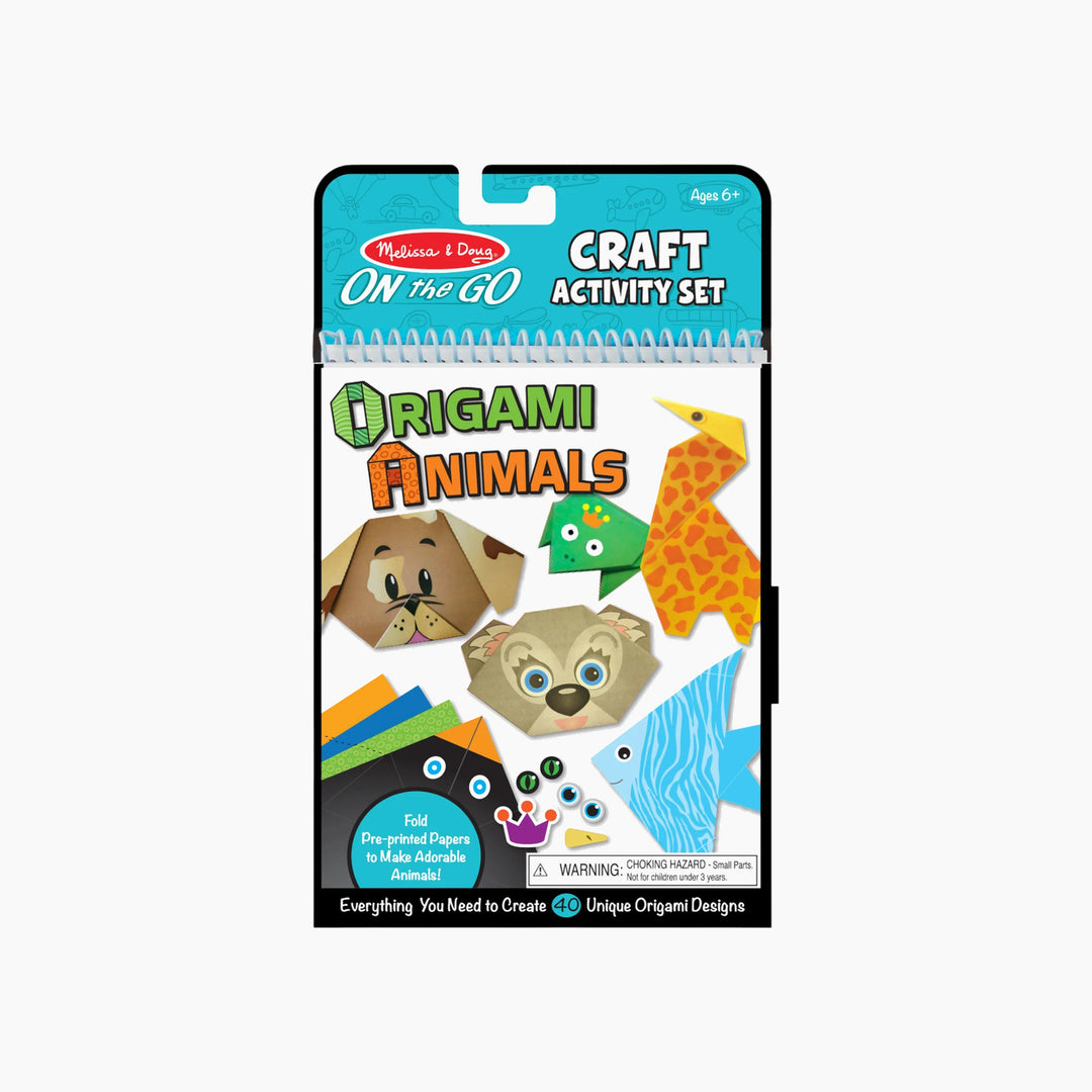 Melissa &amp; Doug Felt Friends craft kit with assorted felt shapes and embroidery materials.