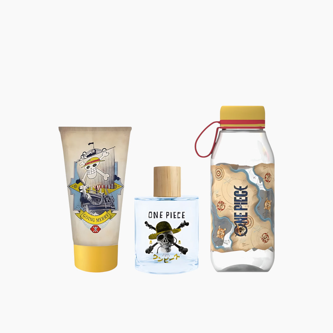 Air-Val One Piece EDT 100Ml + Shower Gel 150Ml + Botella Agua Gift Set For Kids