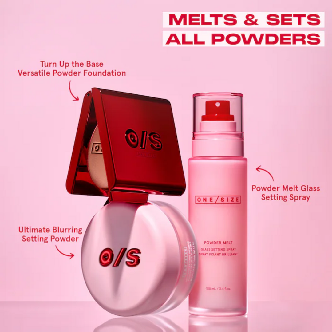 One Size Powder Melt Glass Setting Spray