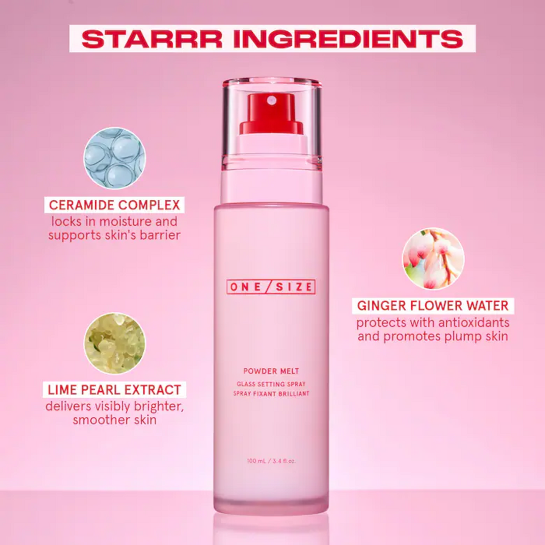 One Size Powder Melt Glass Setting Spray