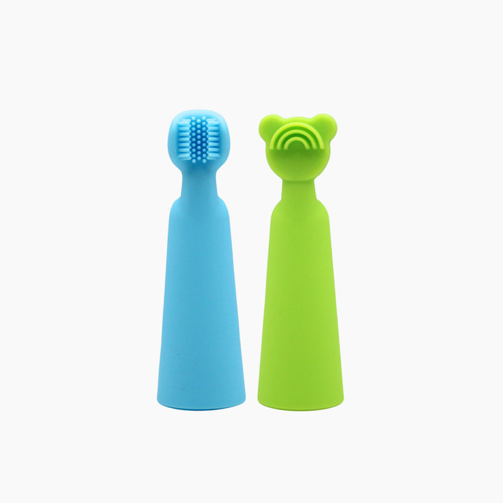 Oogiebear Finger Brush &amp; Tongue Scraper - 2 Pcs