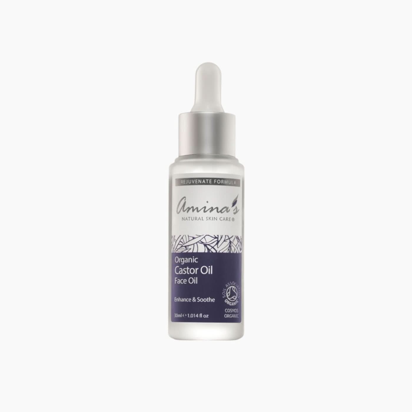 Amina's Organic Castor Face Oil Dropper 30 mL Amina's Organic Castor Face Oil Dropper 30 mL