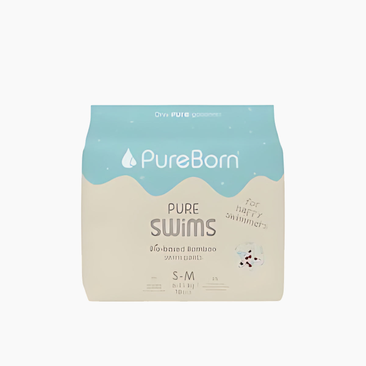 PureBorn Organic Swim Pants, size L-XL