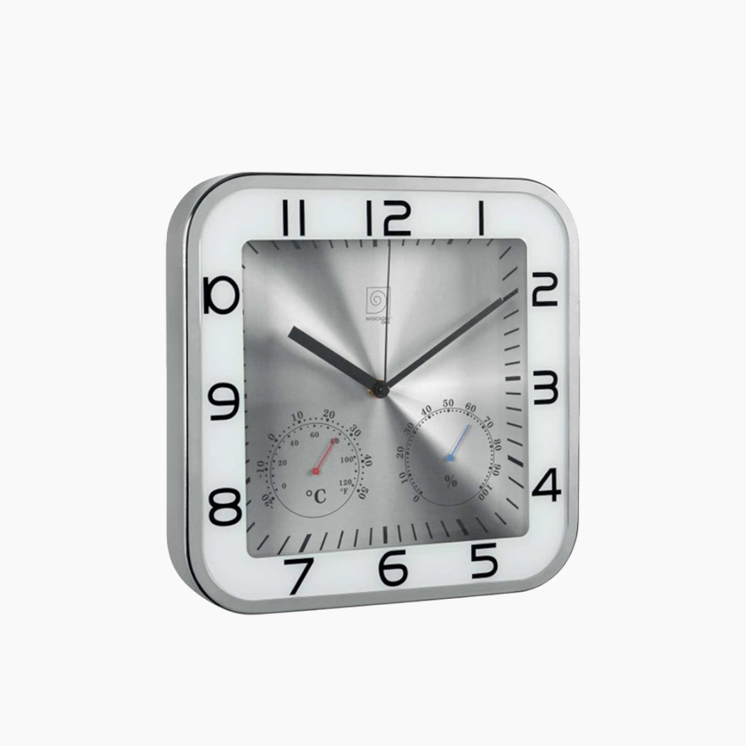 Mascagni Orologio Steel Wall Clock