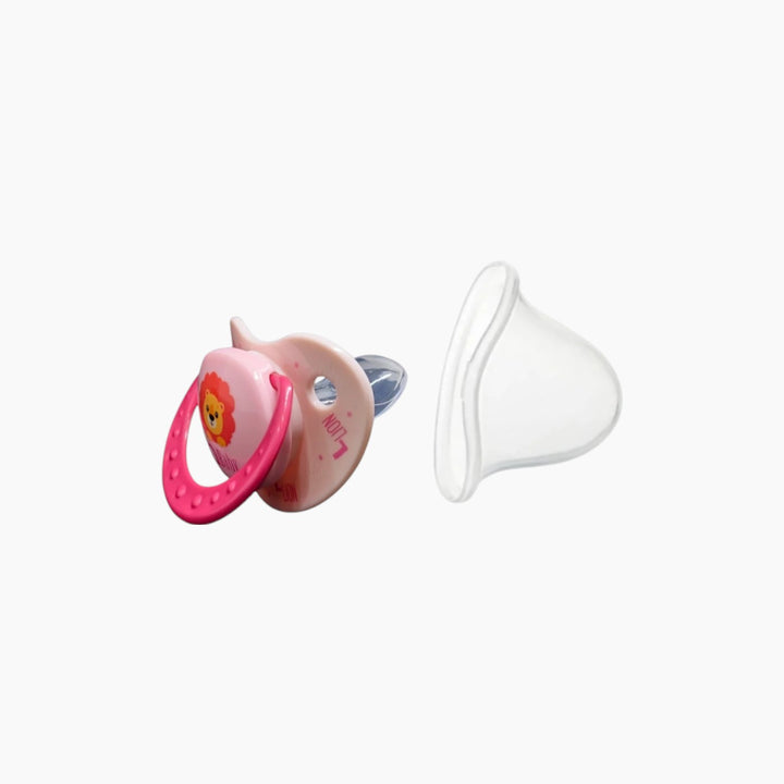 Ababy orthodontic pacifier with protective cap for babies 6 months and older