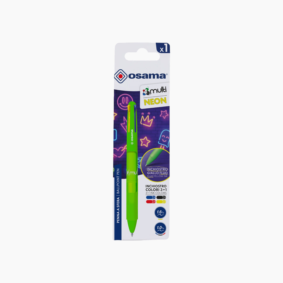 Osama Ballpoint 4 Multi Neon Sfera