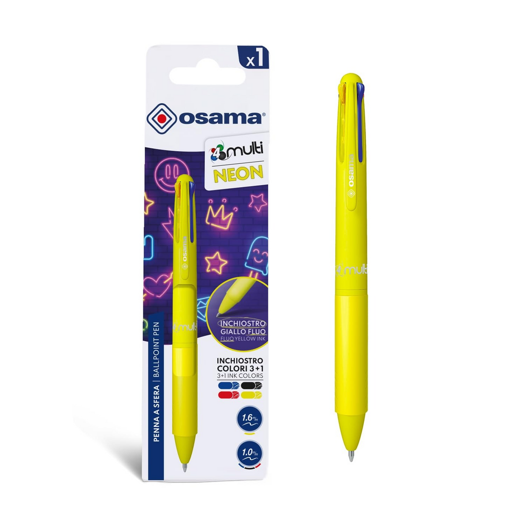 Osama Ballpoint 4 Multi Neon Sfera