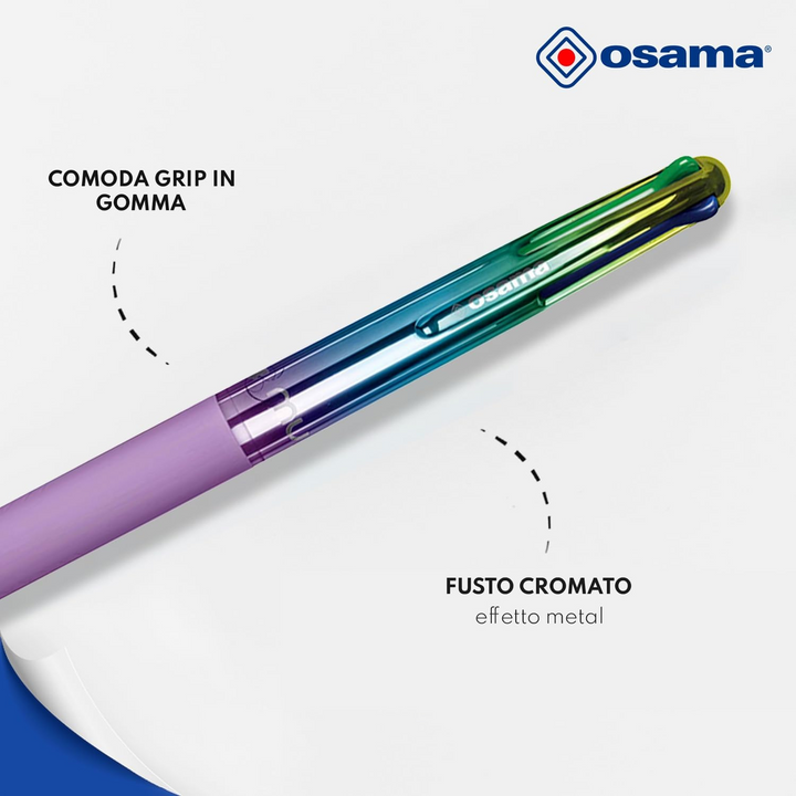 Osama Ballpoint 4 Multi Rainbow