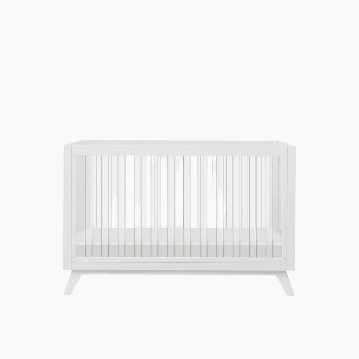 Davinci Otto white convertible crib with acrylic slats