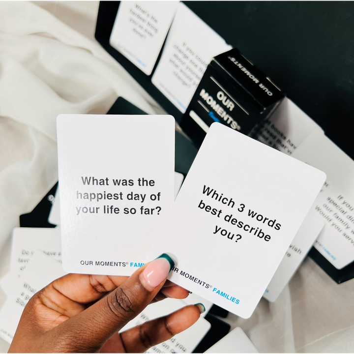Our Moments Family Card Game