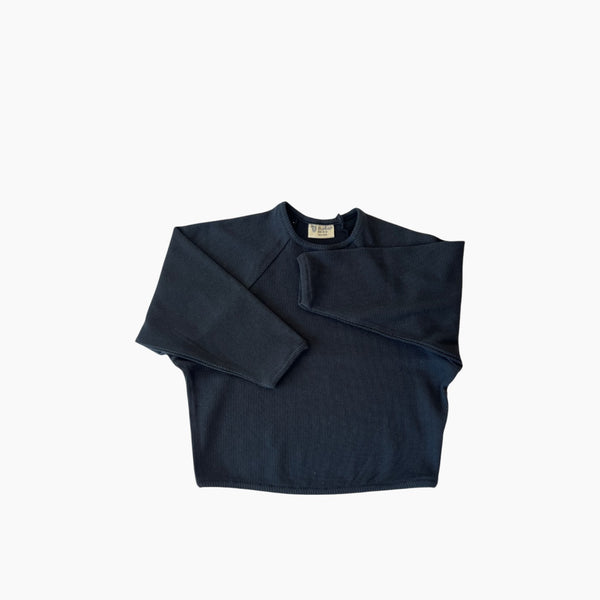 Oversized Waffle Long Sleeve Tee