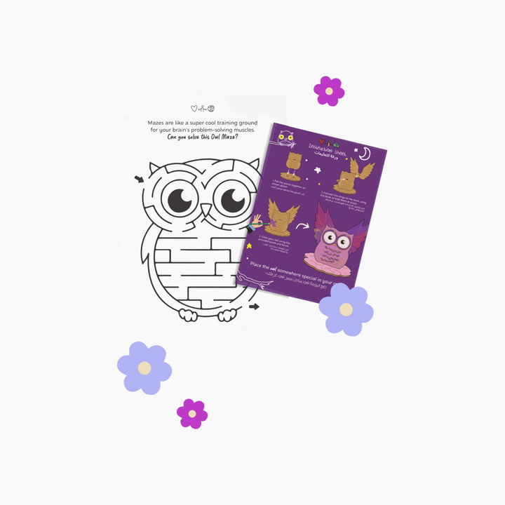 The Orenda Tribe Owl Arts &amp; Crafts Box