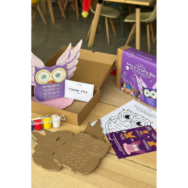 The Orenda Tribe Owl Arts &amp; Crafts Box