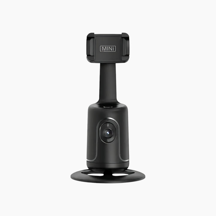 C.JO P01 360 Degree Portable AI Smart Gimbal Stabilizer with carbon fiber and plastic construction