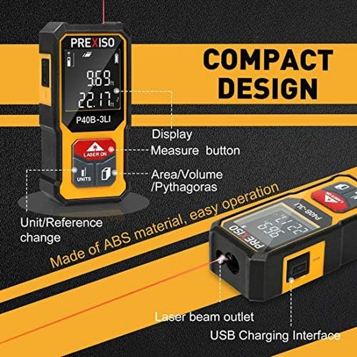 Prexiso Pocket Laser, 35M, Recharbeable