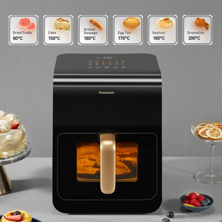Panasonic Air Fryer 1450 W 6 Lblack