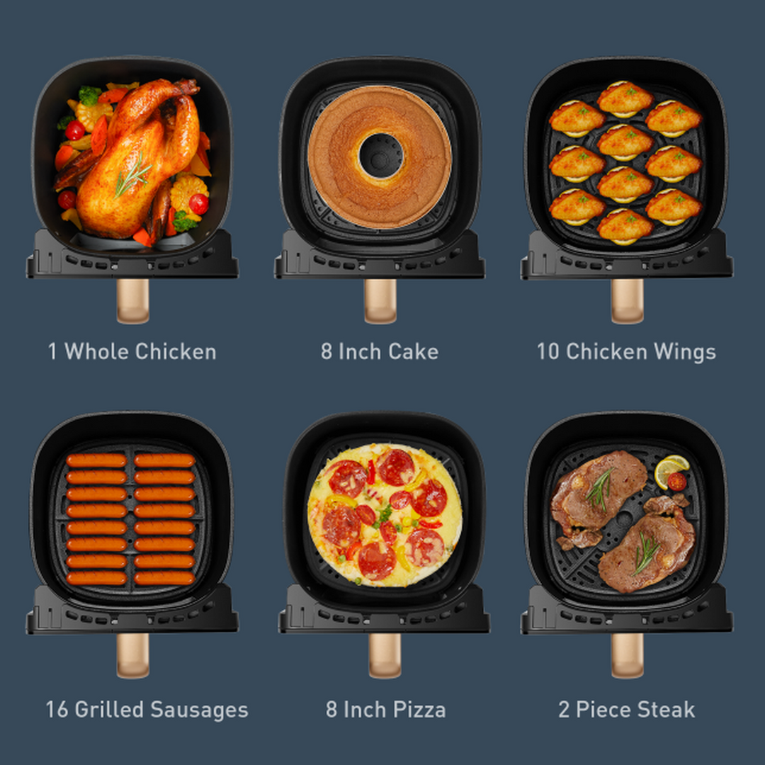 Panasonic Air Fryer 1450 W 6 Lblack